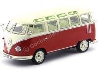 1961 Volkswagen T1 Samba Bus Red-Cream 1:18 KK-Scale 180151