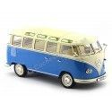 Carsdemetal.es 1961 Volkswagen T1 samba ônibus azul-creme 1:18 KK 180152