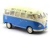 Carsdemetal.es 1961 Volkswagen T1 samba ônibus azul-creme 1:18 KK 180152