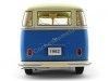 Carsdemetal.es 1961 Volkswagen T1 samba ônibus azul-creme 1:18 KK 180152