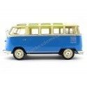 Carsdemetal.es 1961 Volkswagen T1 samba ônibus azul-creme 1:18 KK 180152