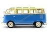 Carsdemetal.es 1961 Volkswagen T1 samba ônibus azul-creme 1:18 KK 180152