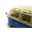 Carsdemetal.es 1961 Volkswagen T1 samba ônibus azul-creme 1:18 KK 180152