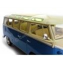 Carsdemetal.es 1961 Volkswagen T1 samba ônibus azul-creme 1:18 KK 180152
