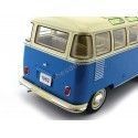 Carsdemetal.es 1961 Volkswagen T1 samba ônibus azul-creme 1:18 KK 180152