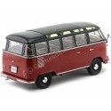 Carsdemetal.es 1961 Volkswagen T1 Samba Bus-Rred Black-Rred 1:18 KK-escala 180153