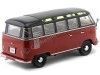 Carsdemetal.es 1961 Volkswagen T1 Samba Bus-Rred Black-Rred 1:18 KK-escala 180153