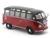 Carsdemetal.es 1961 Volkswagen T1 Samba Bus-Rred Black-Rred 1:18 KK-escala 180153