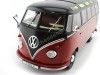Carsdemetal.es 1961 Volkswagen T1 Samba Bus-Rred Black-Rred 1:18 KK-escala 180153