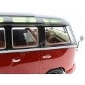 Carsdemetal.es 1961 Volkswagen T1 Samba Bus-Rred Black-Rred 1:18 KK-escala 180153