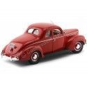 Cochesdemetal.es 1939 Ford Deluxe Tudor Coupé Rojo Metalizado 1:18 Maisto 31180