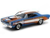 1969 Plymouth Road Runner Hardtop Racing 1:18 Auto World AW220