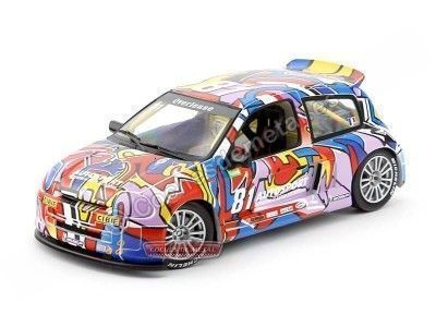 Cochesdemetal.es 2001.- RENAULT CLIO SPORT V6 TROPHY "Letellier" Universal Hobbies 4505