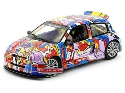 Cochesdemetal.es 2001.- RENAULT CLIO SPORT V6 TROPHY "Letellier" Universal Hobbies 4505 2