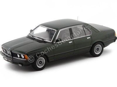 1977 BMW 733i E23 Serie 7 Verde Oscuro 1:18 KK-Scale 180103 Cochesdemetal.es