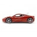 Cochesdemetal.es 2010 Ferrari 458 Italia Rosso Corsa 1:18 Hot Wheels T6917