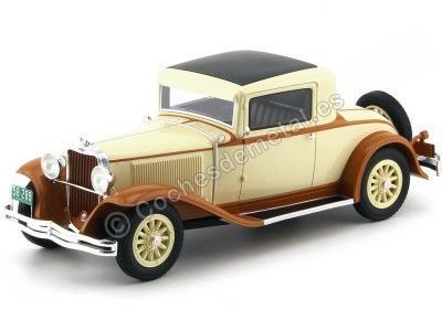1931 Dodge Eight DG Coupe Beige-Brown 1:18 BoS-Models 289 Cochesdemetal.es