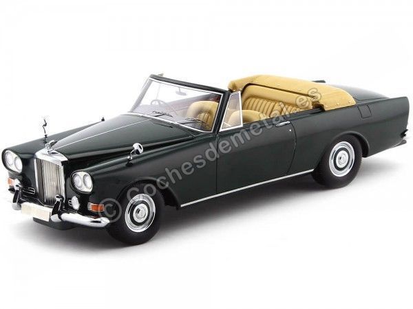 Cochesdemetal.es 1963 Bentley SIII Park Ward DHC Verde Oscuro 1:18 BoS-Models 302