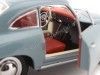 Cochesdemetal.es 1957 Porsche 356A 1500 GS Carrera GT Coupe Meissen Blue 1:18 Sun Star 1329