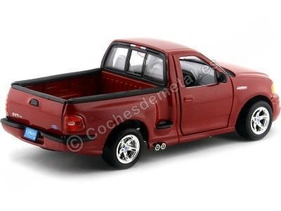 Cochesdemetal.es 2002 Ford SVT F150 Lightning Pick Up Truck Rojo 1:18 Maisto 31141 2