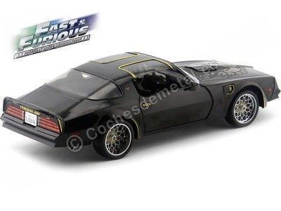 Cochesdemetal.es 1978 Pontiac Firebird Trans Am "Fast And Furious IV" Negro 1:18 Greenlight 19026 2