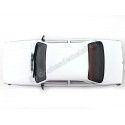 Carsdemetal.es 1977 Opel Kadett C2 Duas portas brancas 1:18 Triple-9 1800120