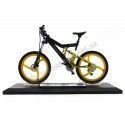 COCHESDEMETAL.ES 2017 BICYCLE DE MONTAña Mountainbike Porsche Bike FS Evolution Negra 1:10 Welly 62572