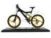 COCHESDEMETAL.ES 2017 BICYCLE DE MONTAña Mountainbike Porsche Bike FS Evolution Negra 1:10 Welly 62572