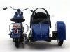 Cochesdemetal.es 1953 Harley-Davidson Con Sidecar FL Hydra Glide Azul 1:18 Maisto 03175