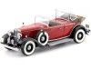 Cochesdemetal.es 1933 Ford Lincoln KB Top Down Rebelite Red 1:18 Sun Star 6166