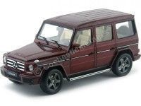 2015 Mercedes-Benz Todoterreno Clase G (W463) Rojo Thulita 1:18 Norev B66961011