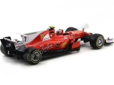 Cochesdemetal.es 2017 Scuderia Ferrari SF70-H Kimi Raikkonen 1:18 Bburago 16805R 2