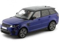 2015 Land Rover Range Rover Sport SVR Estoril Blue 1:18 Kyosho C09542BL