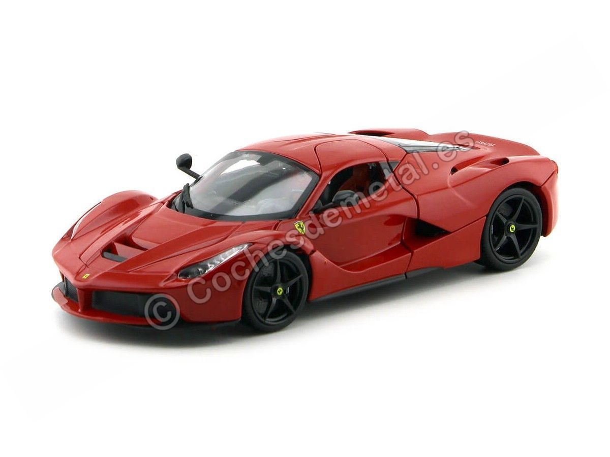 BBBURAGO Ferrari LaFerrari en miniatura de metal en escala 1/18