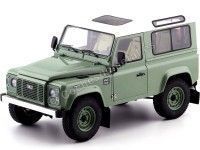 2010 Land Rover Defender 90 TDI Green/Whire 1:18 Kyosho 08901GGR