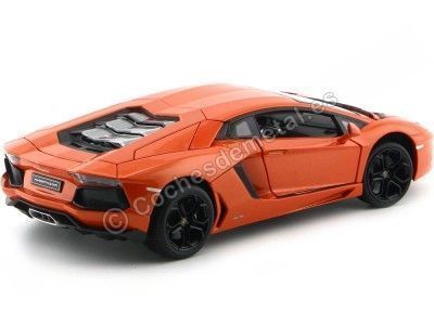 Carsdemetal.es 2013 Lamborghini Aventador LP700-4 Orange 1:18 Rastar 61300 2