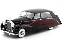 1956 Rolls Royce Silver Wraith Empress By Hooper Granate-Negro 1:18 MC Group 18064