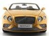Cochesdemetal.es 2016 Bentley Continental GT Convertible Sunburst Gold 1:18 Paragon Models 98232