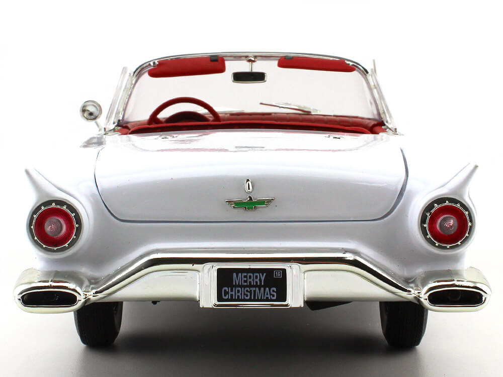 1957 Ford Thunderbird Convertible Blanco 118 Auto World
