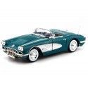 Cochesdemetal.es 1958 Chevrolet Corvette Convertible Verde 1:18 Motor Max 73109