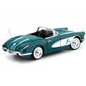 Cochesdemetal.es 1958 Chevrolet Corvette Convertible Verde 1:18 Motor Max 73109