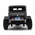 Cochesdemetal.es 1932 Ford Five-Window Coupe Negro con Llamas Amarillas 1:18 Motor Max 73171