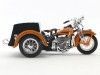 Cochesdemetal.es 1947 Harley-Davidson Con Sidecar Servi-Car Naranja 1:18 Maisto 32420