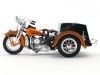 Cochesdemetal.es 1947 Harley-Davidson Con Sidecar Servi-Car Naranja 1:18 Maisto 32420