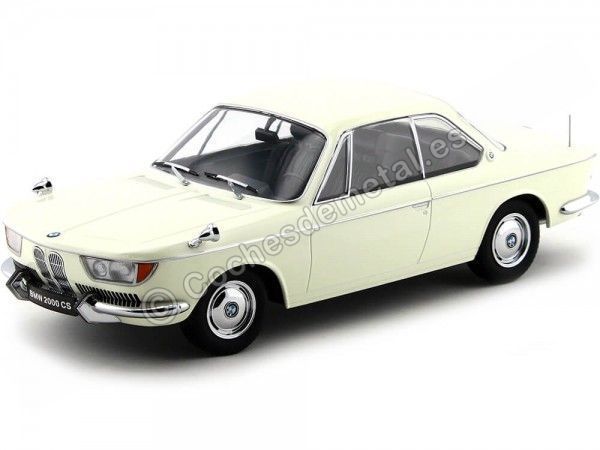 Cochesdemetal.es 1965 BMW 2000 CS Coupe Beige 1:18 KK-Scale 180121