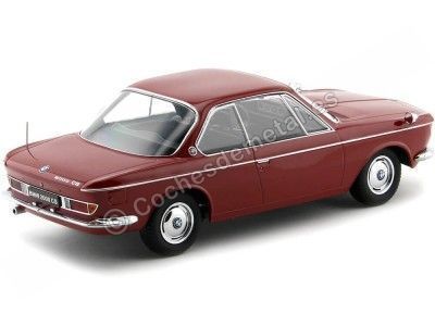 1965 BMW 2000 CS Coupe Rojo 1:18 KK-Scale 180122 Cochesdemetal.es 2