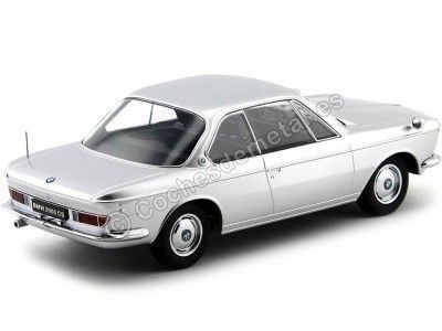 1965 BMW 2000 CS Coupe Gris 1:18 KK-Scale 180123 Cochesdemetal.es 2