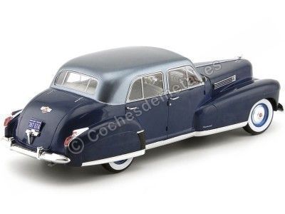 1941 Cadillac Fleetwood Series 60 Special Sedan Azul 1:18 MC Group 18072 Cochesdemetal.es 2