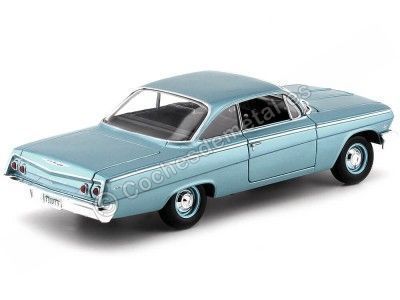 Cochesdemetal.es 1962 Chevroolet Bel Air Turquesa 1:18 MAISTO 31641 2