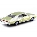 Cochesdemetal.es 1966 Dodge Charger Fastback Gold 1:18 Auto World AMM1067